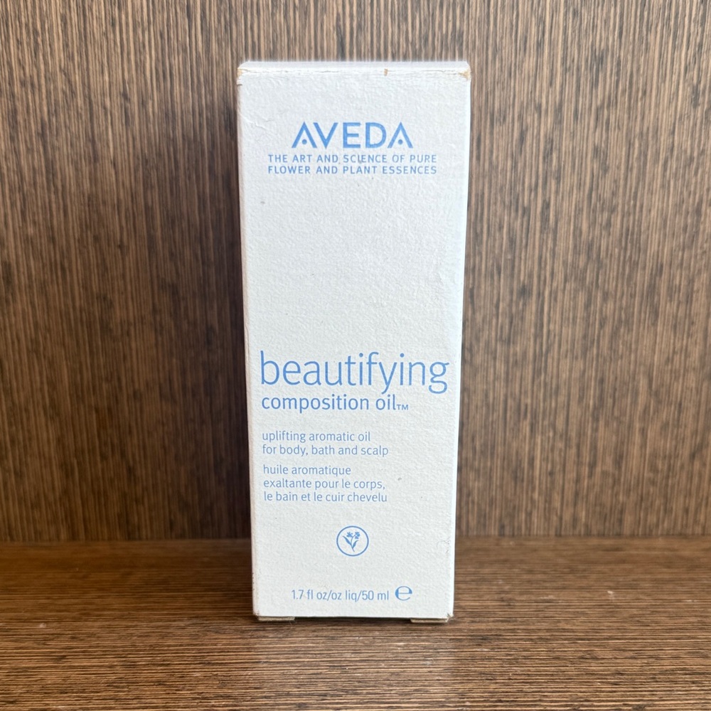 Aveda Beautifying Composition Oil - White and Blue Packaging